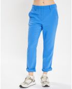 Pantalon à pince Mini bleu